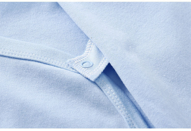 Short-Sleeve Side Snap 100% Cotton Bodysuit (Dim Sum Pattern)