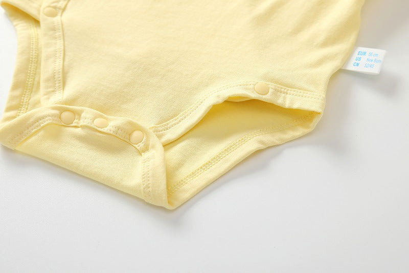 Long-Sleeve Side Snap Bodysuit (Dim Sum Pattern)