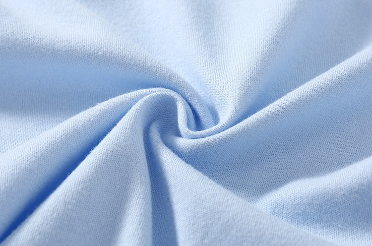Short-Sleeve Side Snap 100% Cotton Bodysuit (Dim Sum)